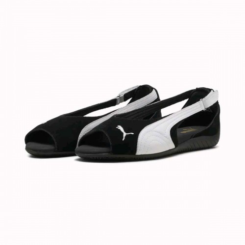 Pumma Speedcat Sandal Black and White