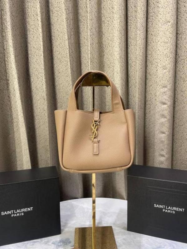 Ysl Saint laurent mini Womens Black Le 5 A 7 Bea Baby Leather Shoulder Bag with magnet box 996