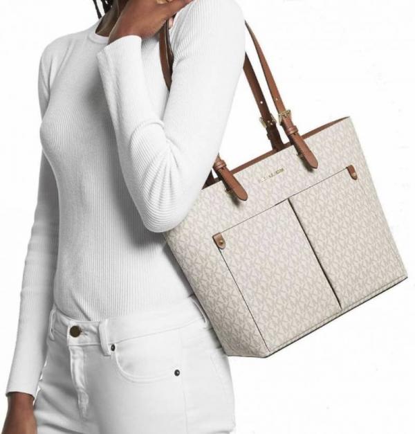 Micheal kors double pocket satch tote bag with dust cover 1064