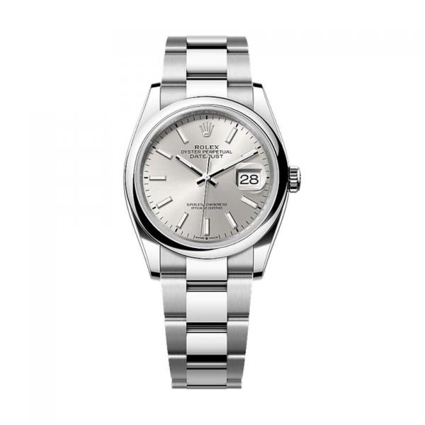 Roleex Datejust 36 Silver White Dial Ladies (130)