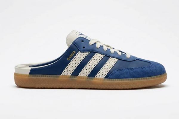 ADIDDAS SAMBA MULE NAVY GUM
