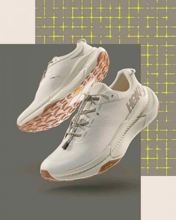 Hoka Transport GoreTex Eggnog Cream