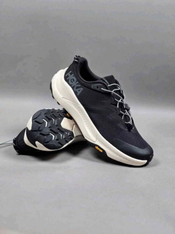 Hoka Transport Black Sneakers