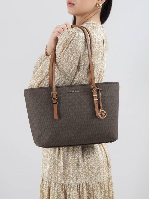Micheal kors Quinn large top zip tote bag with dust cover 1060
