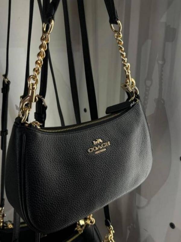 COATCH Teri Shoulder Bag  dual belts with og box 572