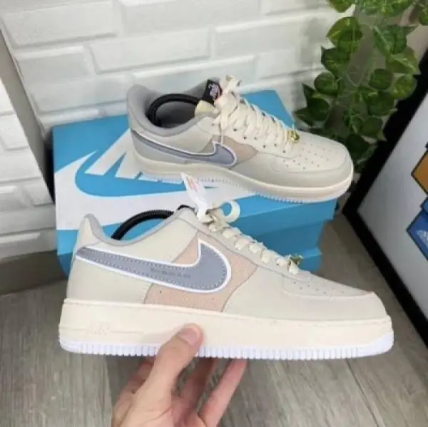 Air Force 1 Low Beige Reflective Sneakers SALE 26 FIX