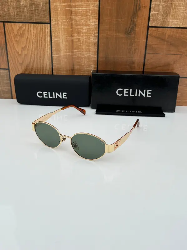 Celine 1006 gold green