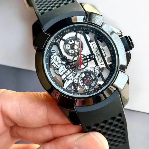 Jacob&Co Watch For Mens Full Black