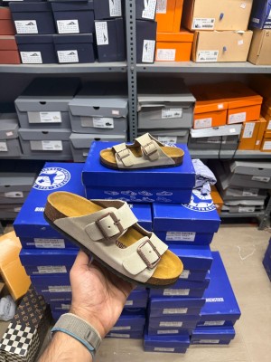 Birkenstock Arizona Beige Suede