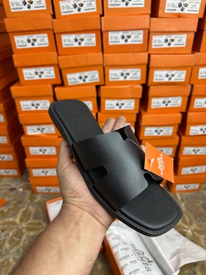 HERMES IZMIR SANDALS BLACK