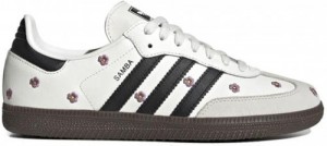 Adi-das Samba White Floral 