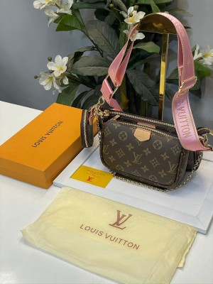 Lv pochette pink belt pochette Lv pochette pink belt pochette