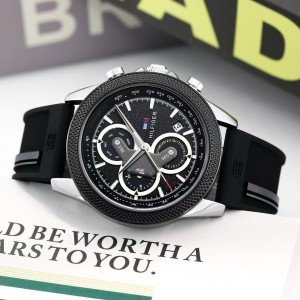 Tommy Rubber strap watch