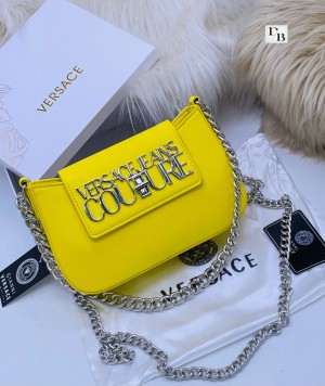 VERSACE JEANS COUTURE Small Bag With OG Box