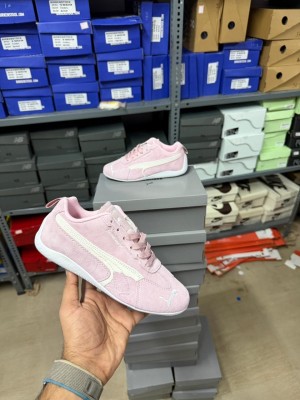  balenciaga x Pu_ma speed cat pinkwhite