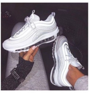 Nike Airmax 97 All White For Women s