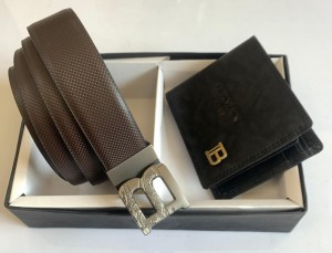 BALMAI_N  BLACK GENUINE LEATHER COMBO