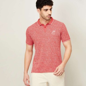 PROLINE Men Printed Regular Fit Polo T-shirt
