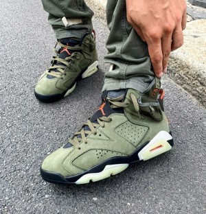 Air_Jordan Retro 6 Travis Scott Cactus