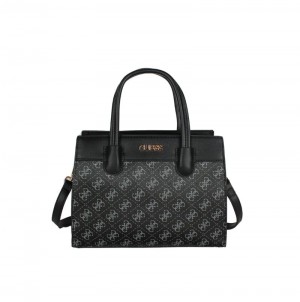 GUESS BLACK SHOULDER BAG FOR LADIES