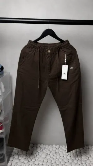 High Quality Lacost Linen Pants 2646