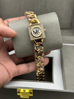 Michael_Kors Empire Gold Diamand Watch