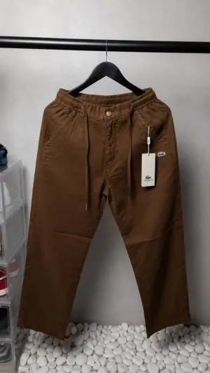 High Quality Lacost Linen Pants 2644
