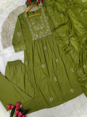 New Arrival Festive Anarkali Kurti Set Cotton Collection - 1303 (DASTUR) New Arrival Festive Anarkali Kurti Set Cotton Collection - 1303 (DASTUR)
