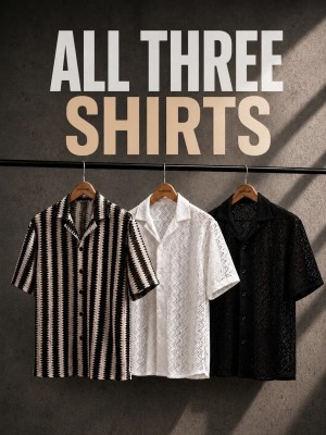 ALL THREE SHIRTS Lu_xury Summer Knitwear by RYON