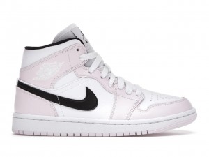 NIK.E AIR JORDAN 1 MID BARELYROSE