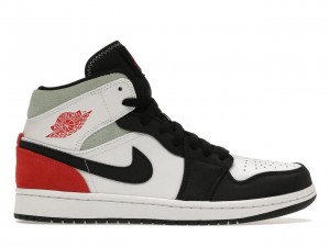 NIK.E AIR JORDAN 1 MID UNION BLACKTOE