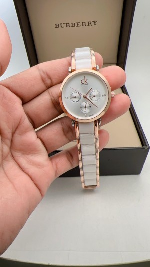 CK ladies watch with day and date