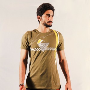 puma H/S T-SHIRT OLIVE 