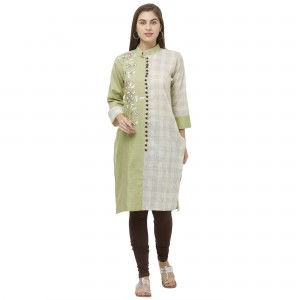 ZEEYA Casual Embroidered Women Kurti