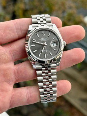 -ROLEX OYSTER PERPETUAL DATEJUST AUTOMATIC