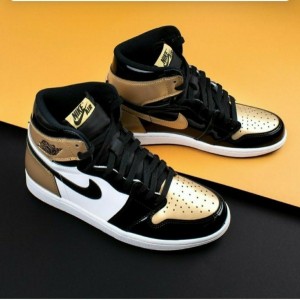 NikeAir Jordan 1 Gold Toe