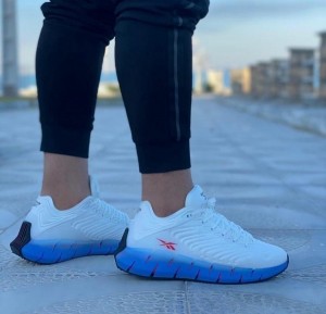 REEBOK ZIG KINETICA WHITE BLUE