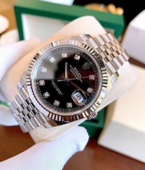 Rolex Date Just Diamond Automatic Mens Watch
