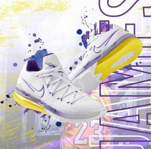 Nike Lebron 17 Low Lakers Home