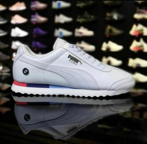 Puma Roma x BMW White Shoes For Men