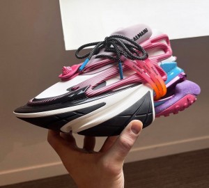 Bal_main unicorn low top sneaker bluepink