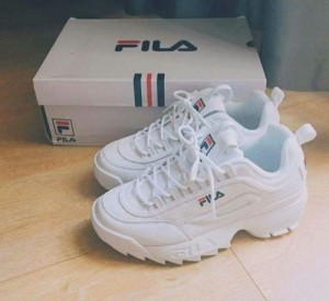 Fila disruptor 2 WHITE for her