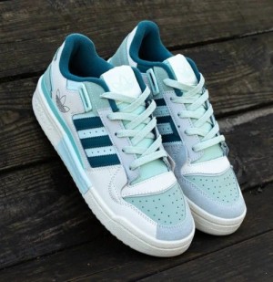 Adidas Forum Exhibit Low Grey Mint