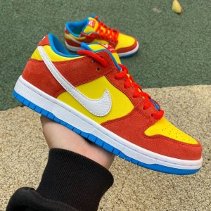 sb dunk low pro bart simpson Suede Quality No Return 