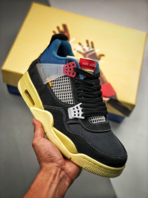 Jordan Retro 4 X Union LA Off Noir