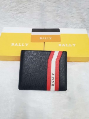 BALLY WALLET WID CARD N OG BOX