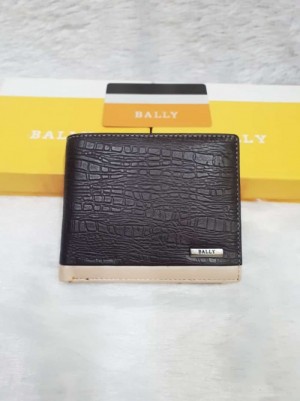 BALLY WALLET WID CARD N OG BOX