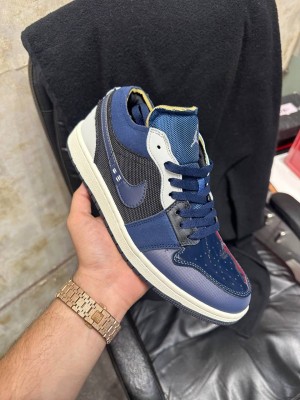 Nikee Air Jordan 1 Low Craft Inside Out Obsidian