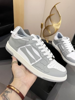 amirii skeleton low top grey