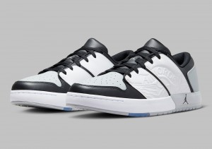 air jordan nu retro 1 low black light smoke grey (300)